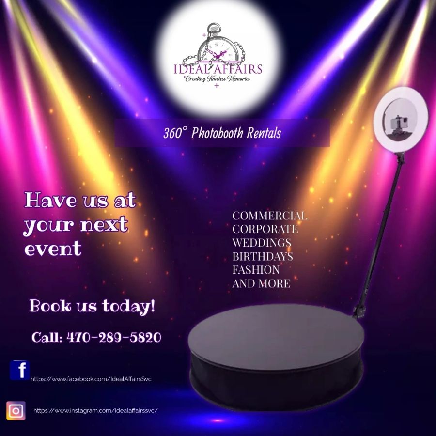 360 photo booth rental